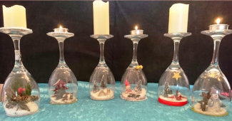 Kerstglas maken (workshop)